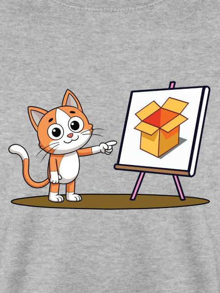 Katze und Karton