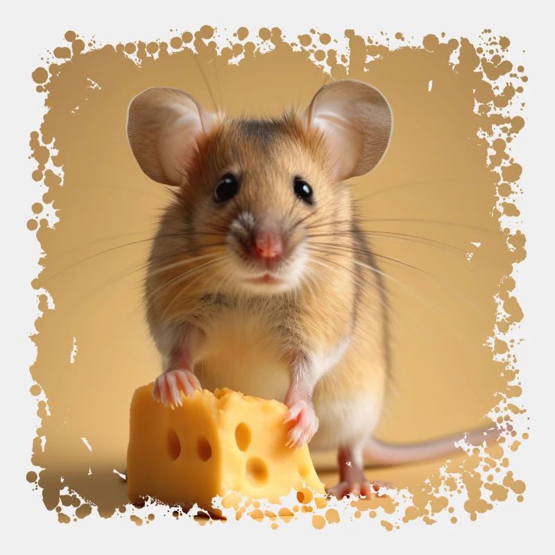 Mice do not feed on cheese