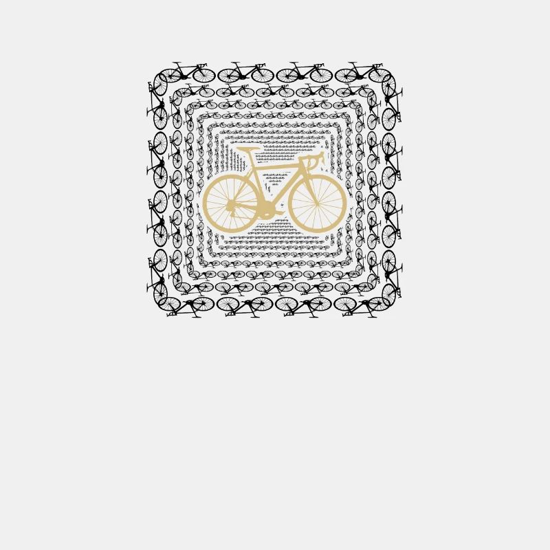 Vélo vélo QR Code gold