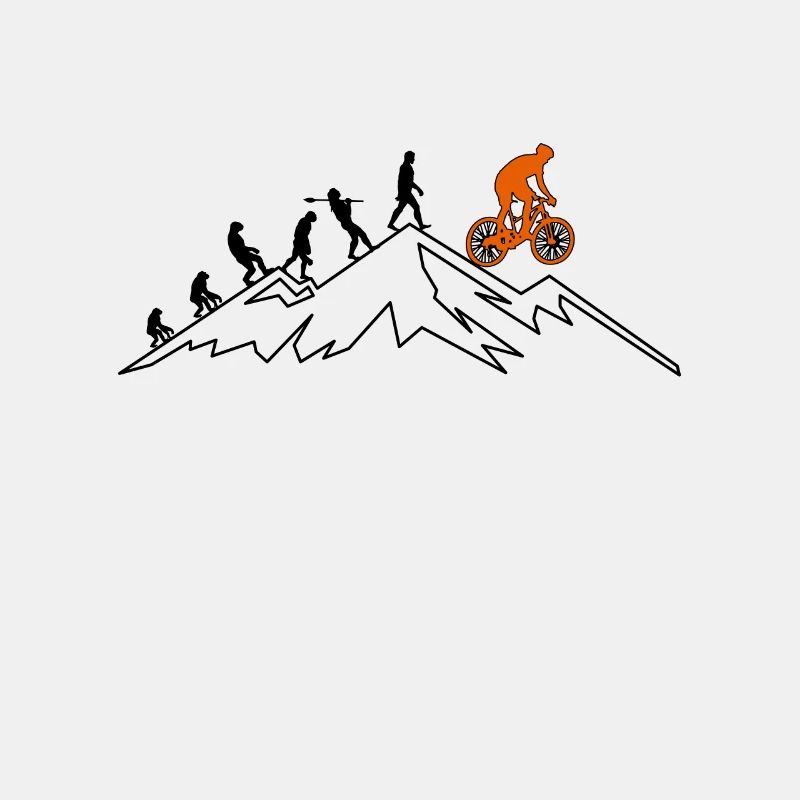 Mountain Bike Downhill Evolution