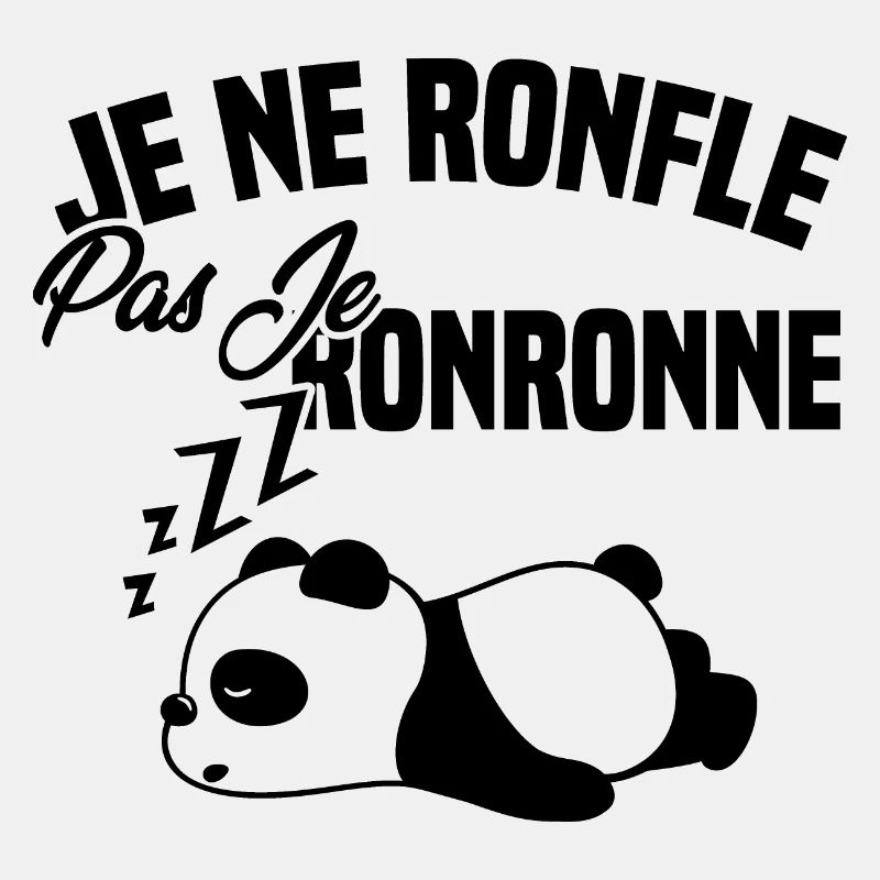 Je ne ronfle pas je ronronne