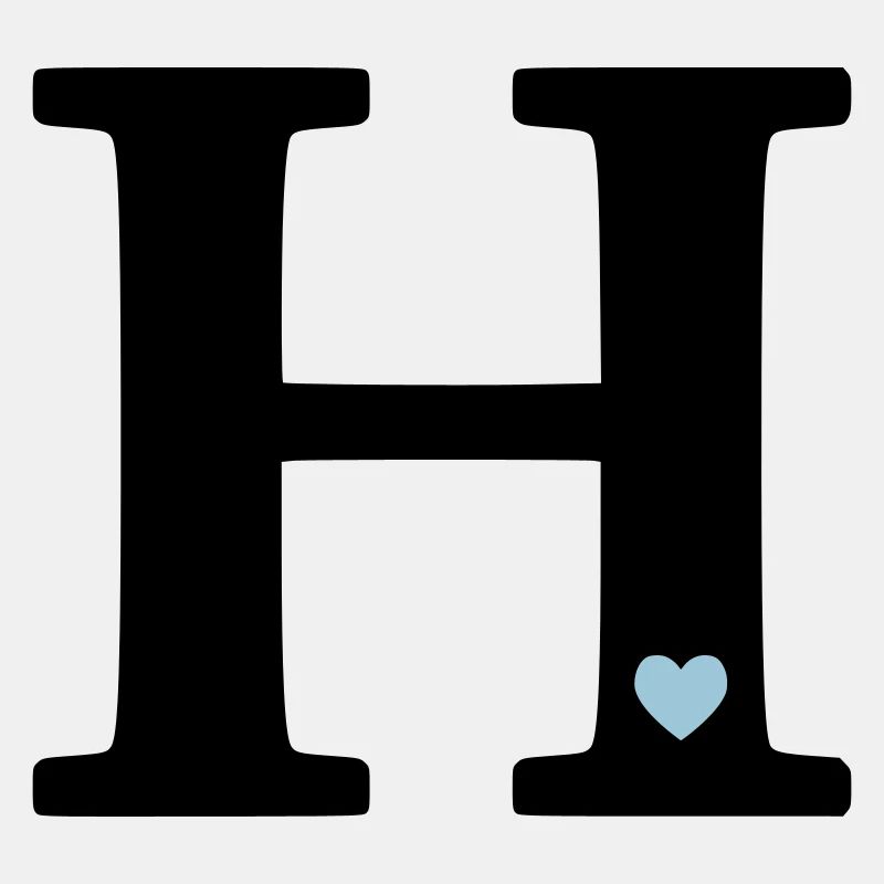 Buchstabe H Anfangsbuchstabe