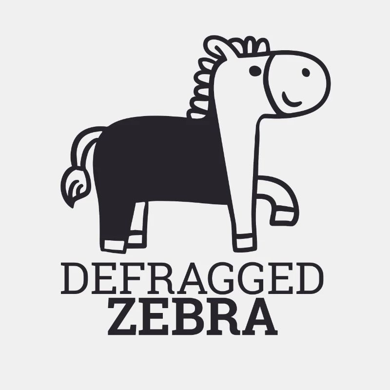 "Defragged Zebra" | Admin