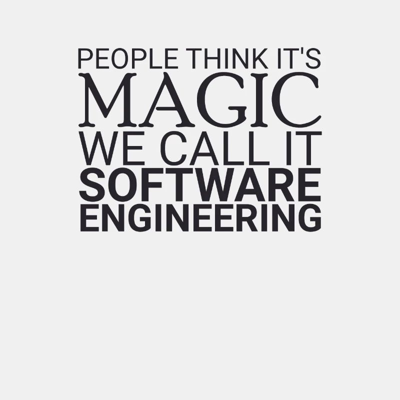 "Software Engineer Magic | Programming"