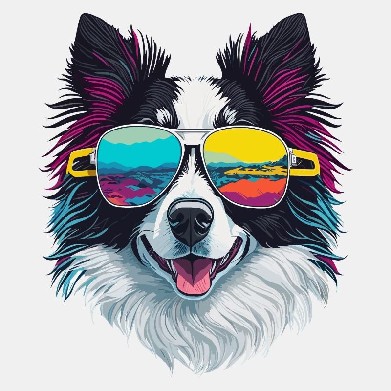 Hund Border Collie cool süß