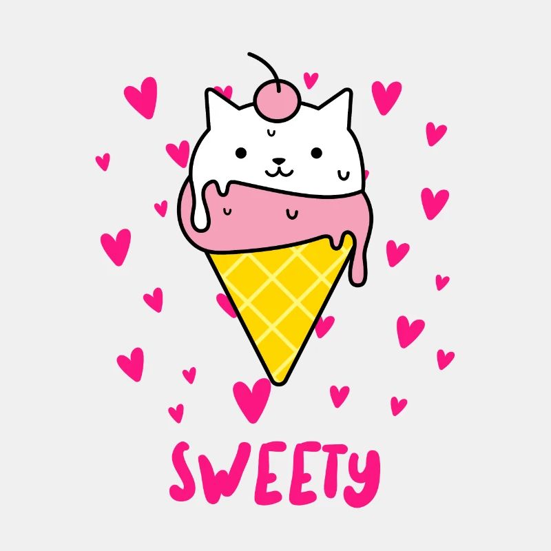 Sweety - Ice Cream Cat