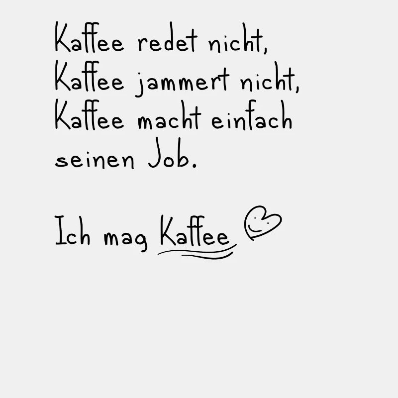 Ich mag Kaffee