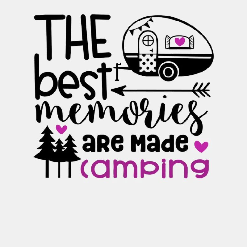Camping Erinnerungen Wandershirt