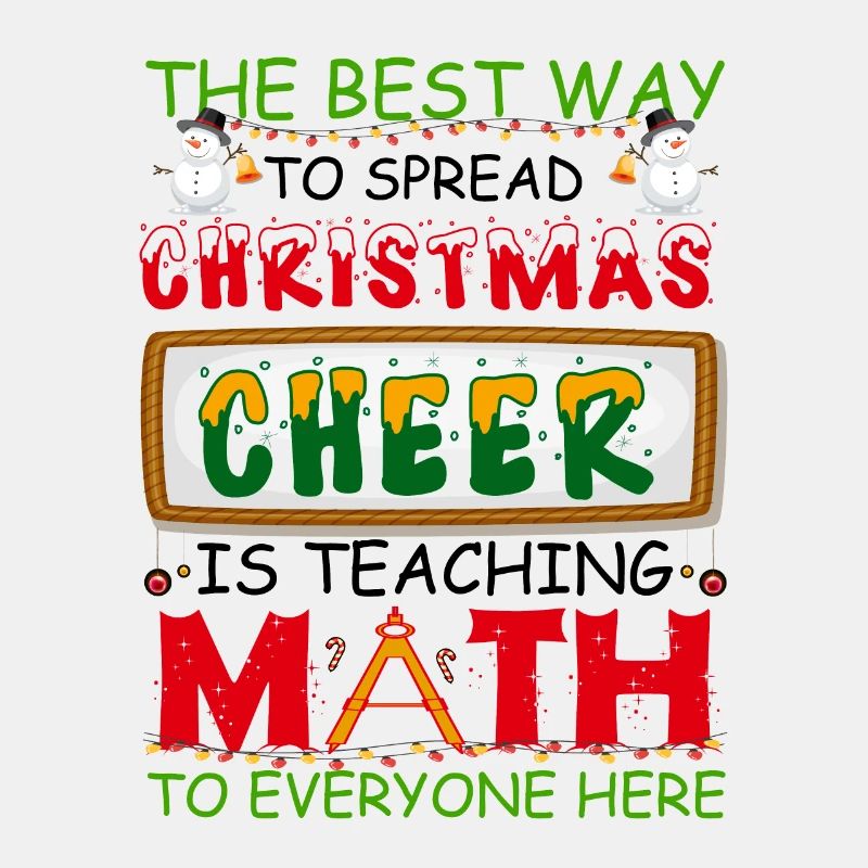 Ugly Christmas Math Teacher Ugly Christmas Sweater
