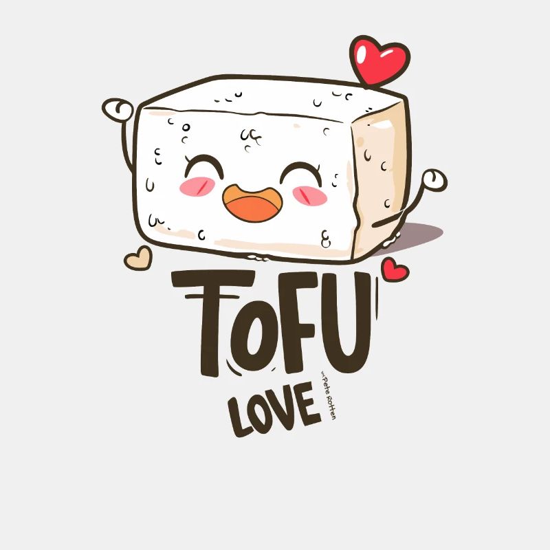 Chibi Anime Mignon Tofu Amour