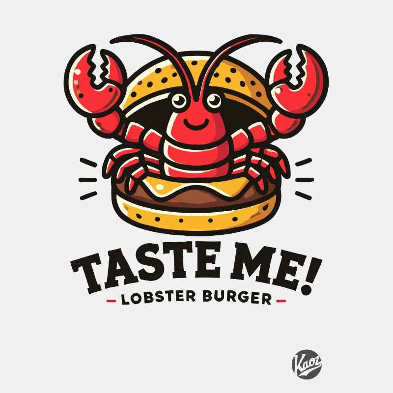 Probier den lustigen Hummer-Burger