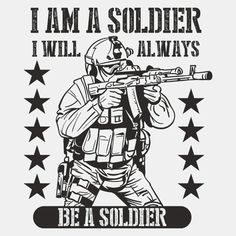 Ich bin ein Soldat und ich werde immer ein Soldat sein