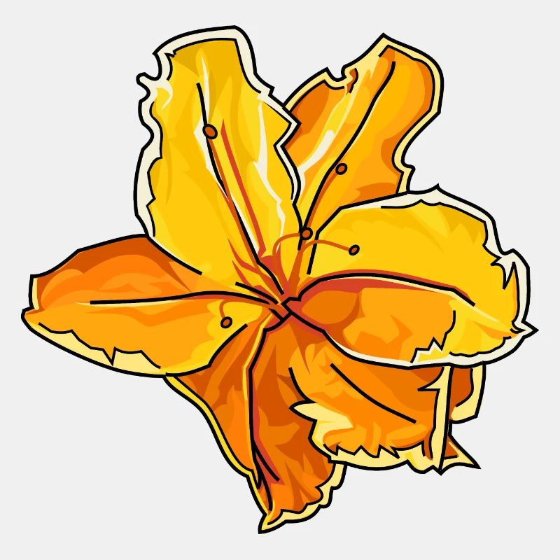 Schöne gelbe Blume