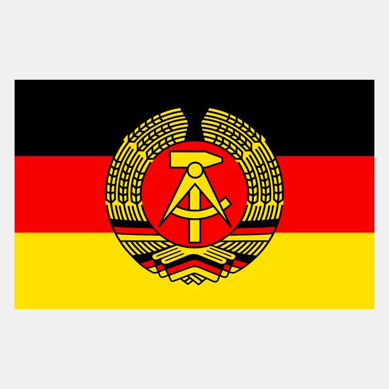 GDR flag (stylized)