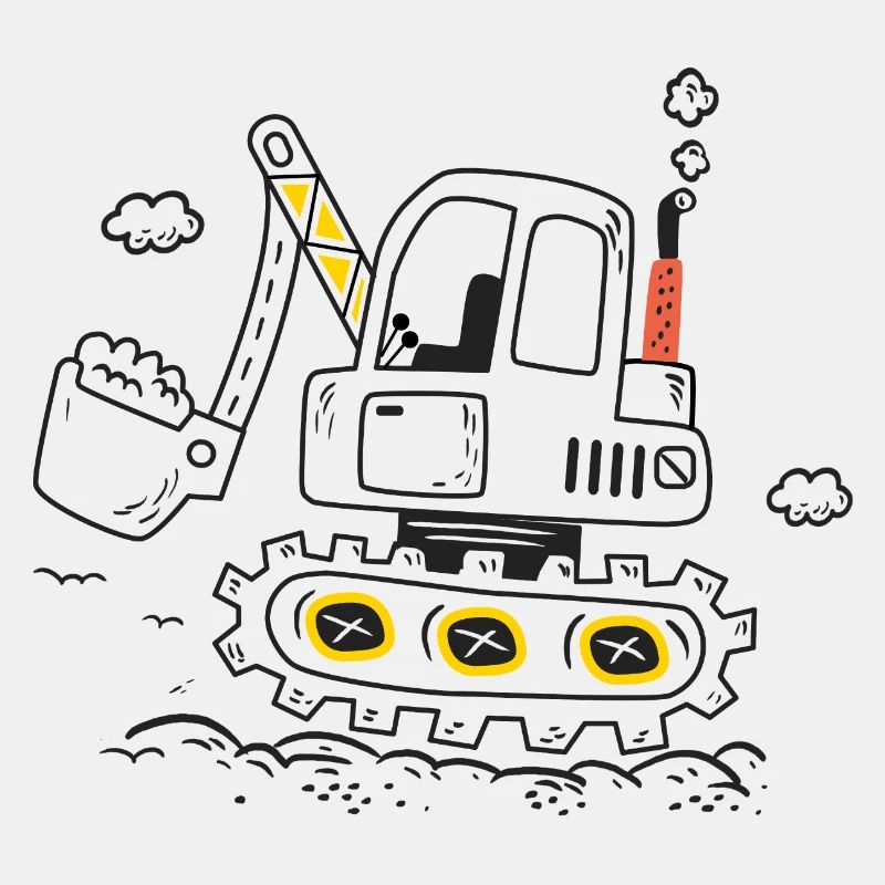 Bagger Humor-Standort