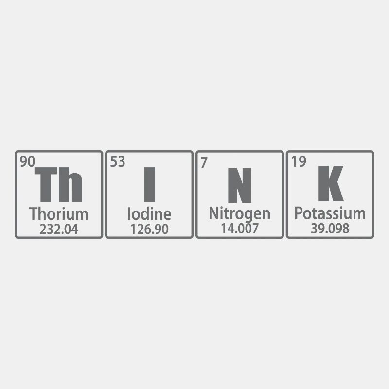 Think - Éléments du tableau périodique