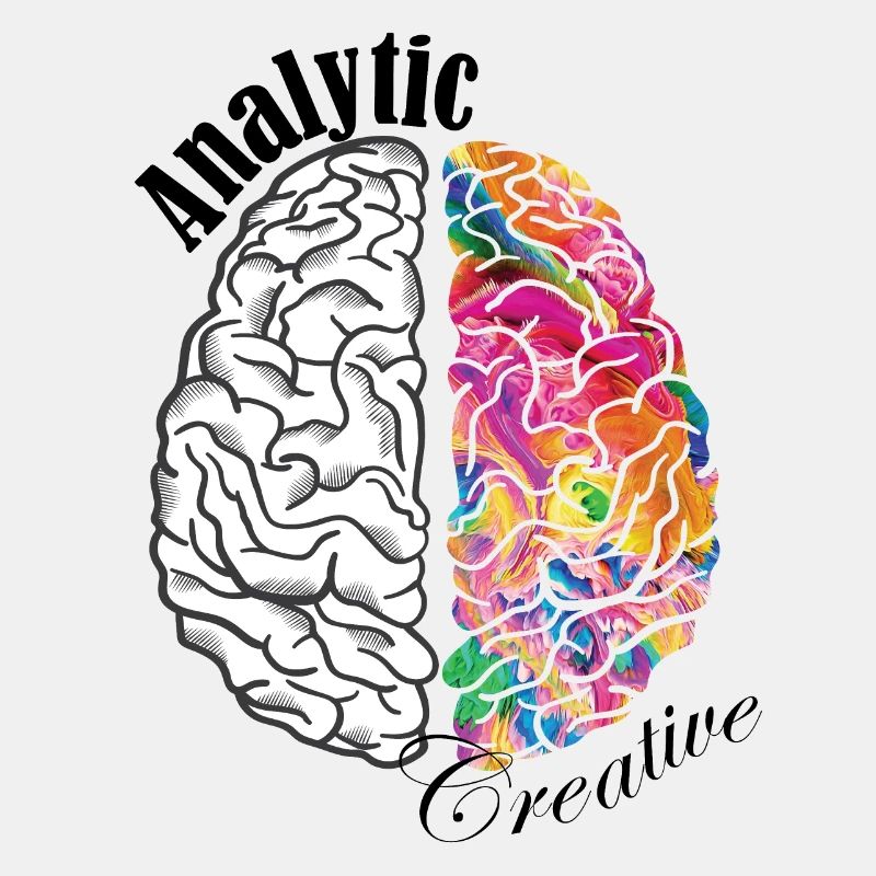 Analytic Creative Brain Left Brained Right Brained