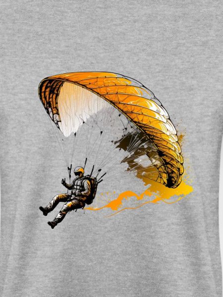 Paraglider über den Wolken
