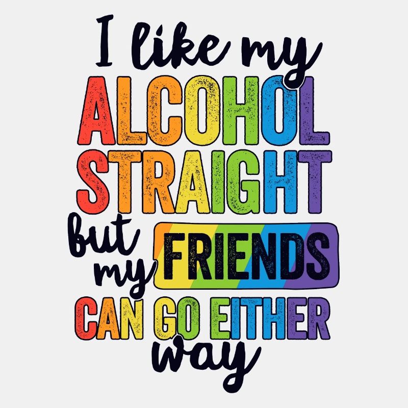 Alkohol Hetero Freunde So oder so Pride Month