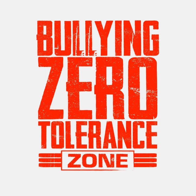 Anti-Mobbing-Geschenke Null-Toleranz-Zone Nein