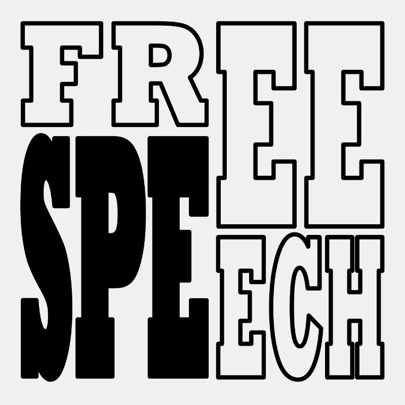Free Speech black
