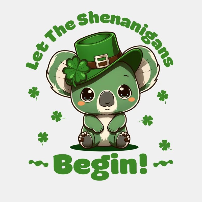 que les manigances commencent Kleeblatt St Patricks