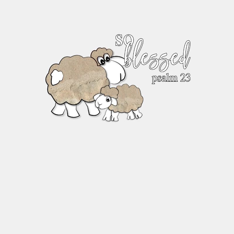 Christian Design - So Blessed - Psalm 23