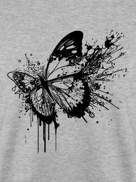 Splash Tattoo Tinte Schmetterling