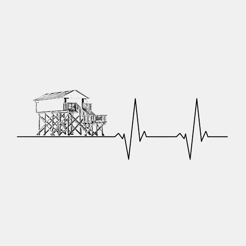Pulse line pile construction without text black