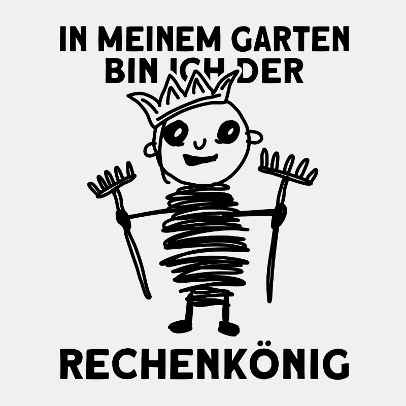 Garten Gärtner Rechen Rechenkönig