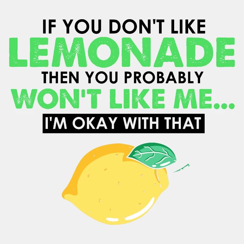 Lemonade Zitrone Limonade Limonaden Stand Design