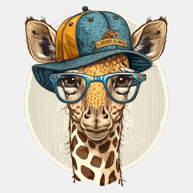 Modische Giraffe