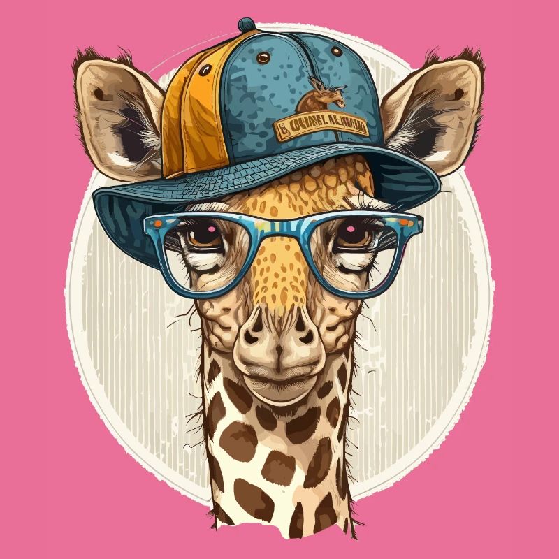 Modische Giraffe