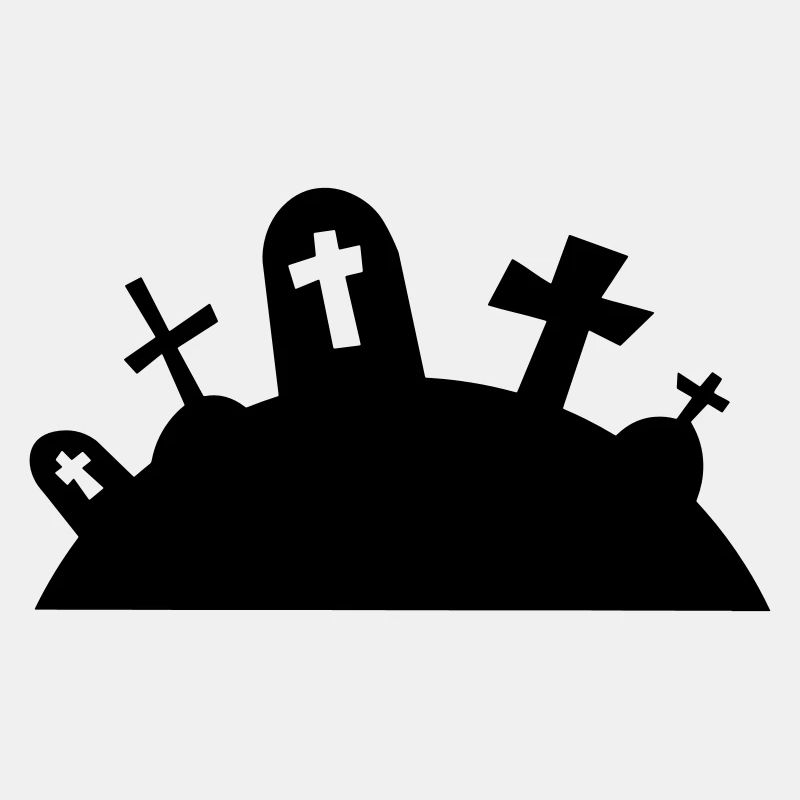 Gräber Friedhof Halloween / graveyard graves