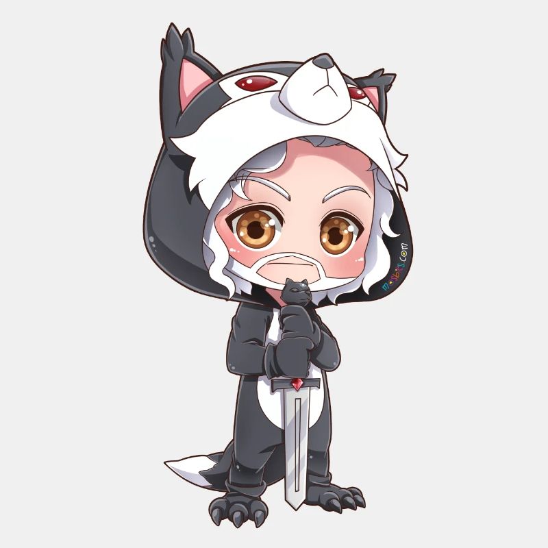 MOSBIES Schattenwolf Cosplay Schwert Geschenk