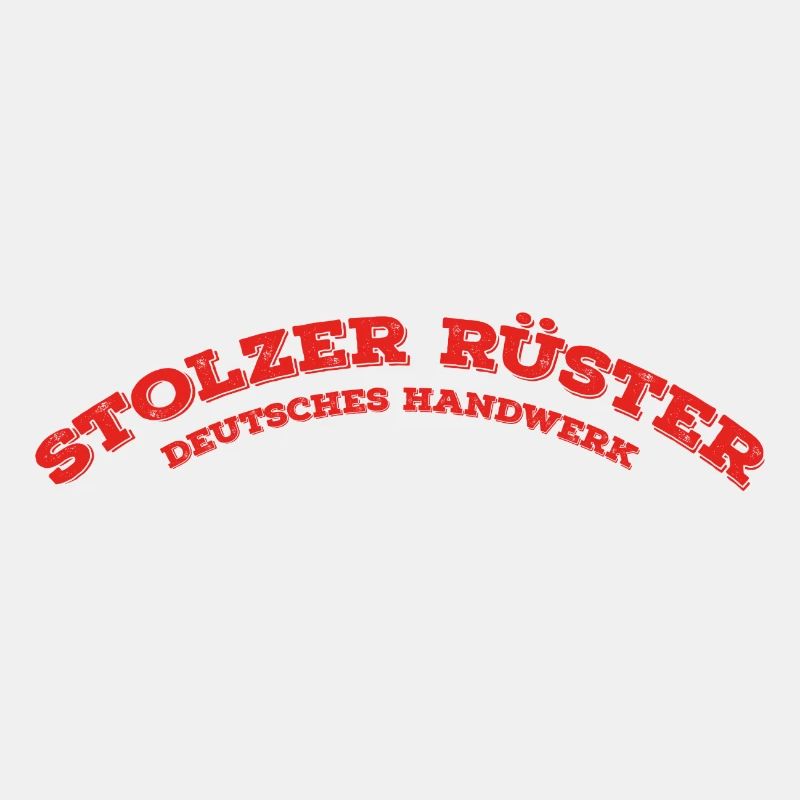 RÜSTER GERÜSTBAUER HANDWERKER Geschenke Shirts