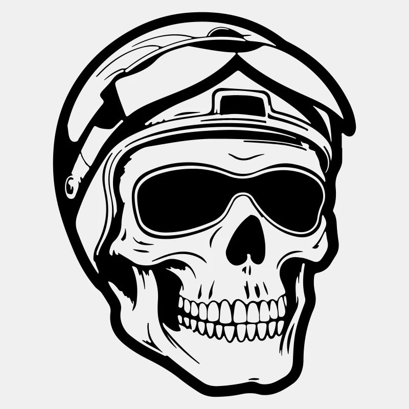 Skeleton Biker