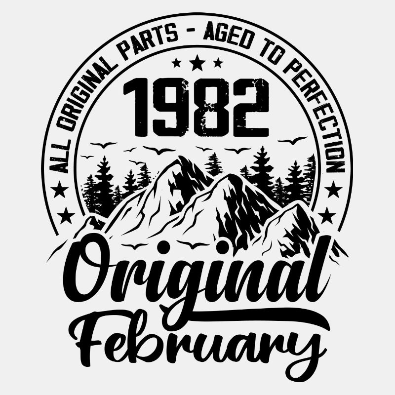 1982 February Original: 42 Years Anniversary Gift