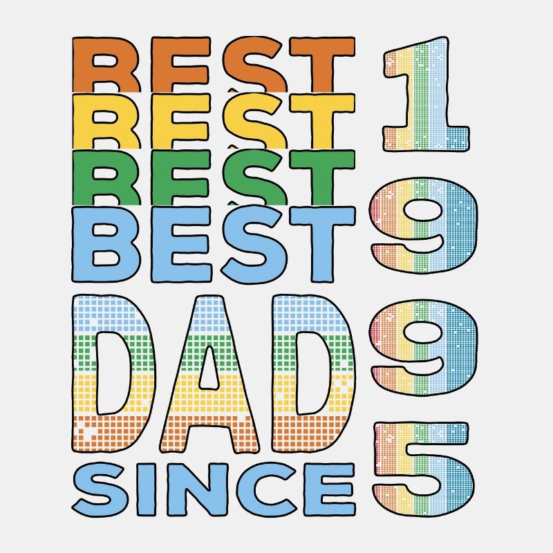 Bester Papa der Welt seit 1995 Vatertag
