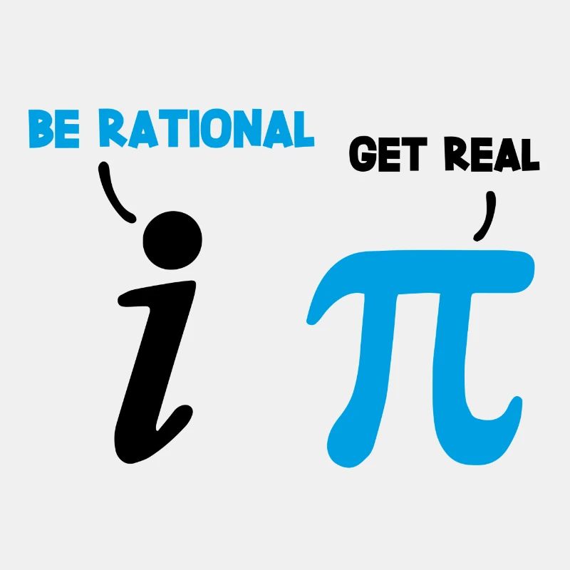 Mathe Spruch Rational Real Geschenk
