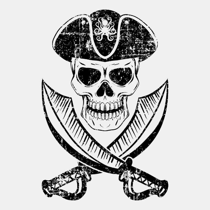 Crâne de pirate pirate cadeau Saebel