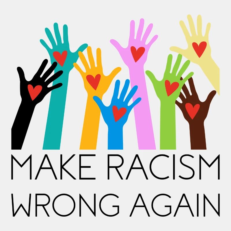 Make Racism Wrong Again Antirassismus Geschenk