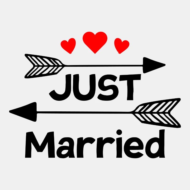 Just Married wedding gift