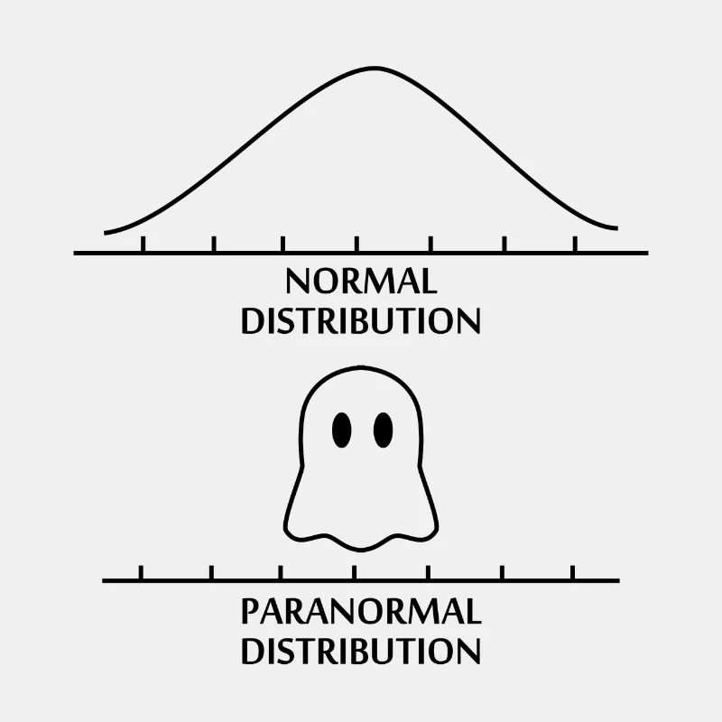 Normal Paranormal Distribution Math Gift