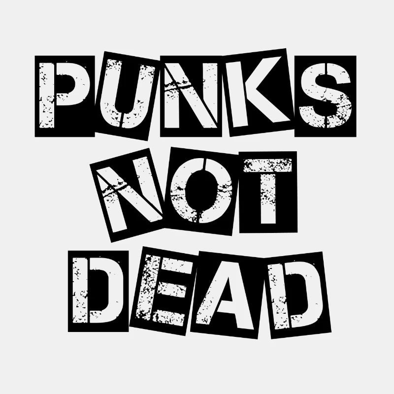 Punks not dead punk rock punk anarchy gift