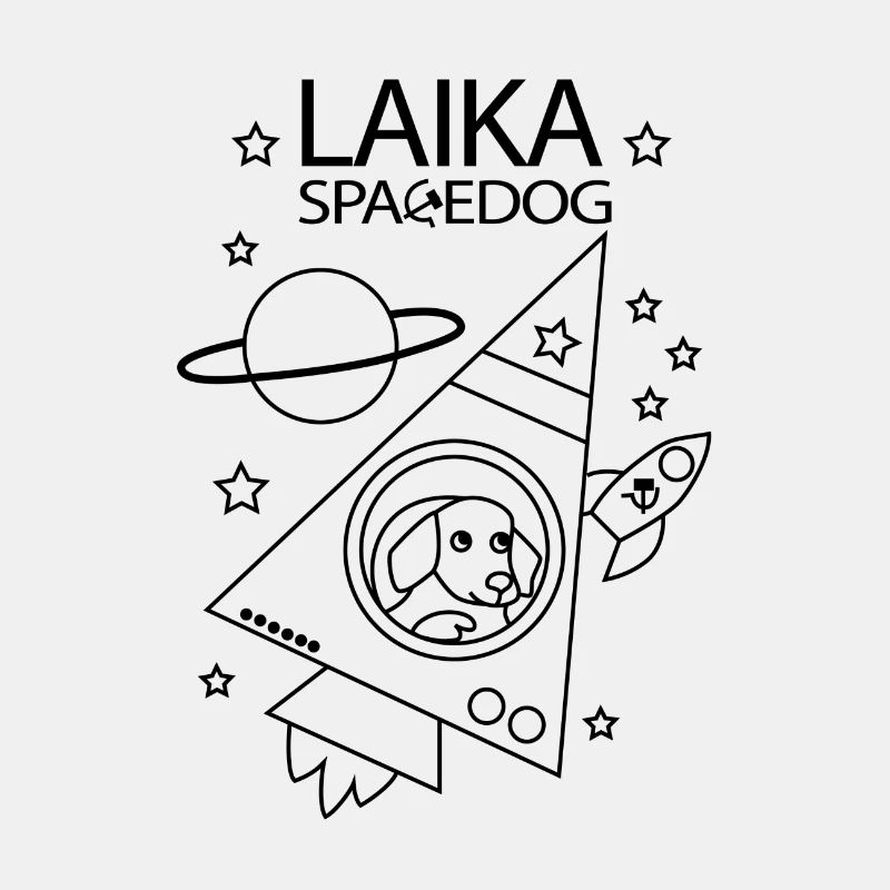 Laika Spacedog chiens spatiaux soviétiques