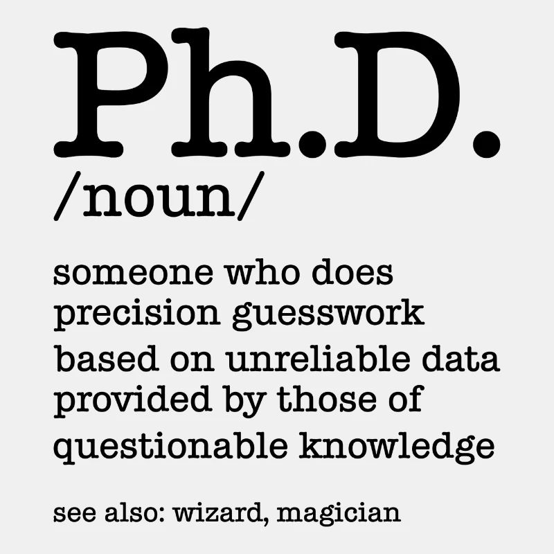 Phd Doctorate Degree Degree