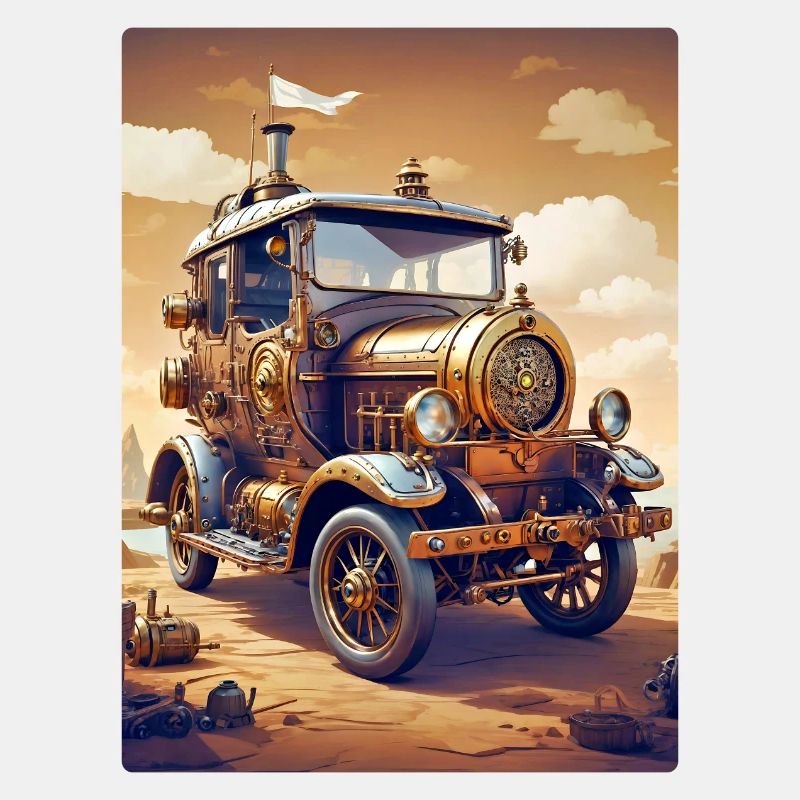 Steampunk Automobile 1.7