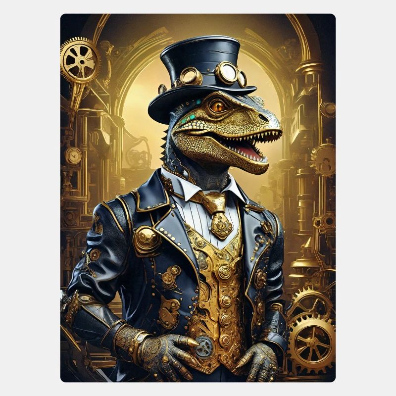 Steampunk Dino 1.7