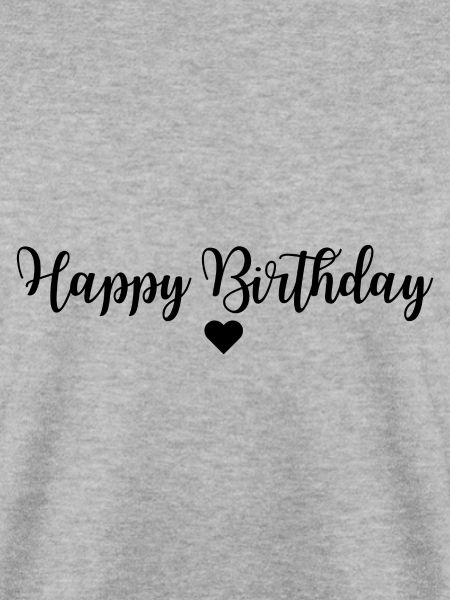 Happy Birthday